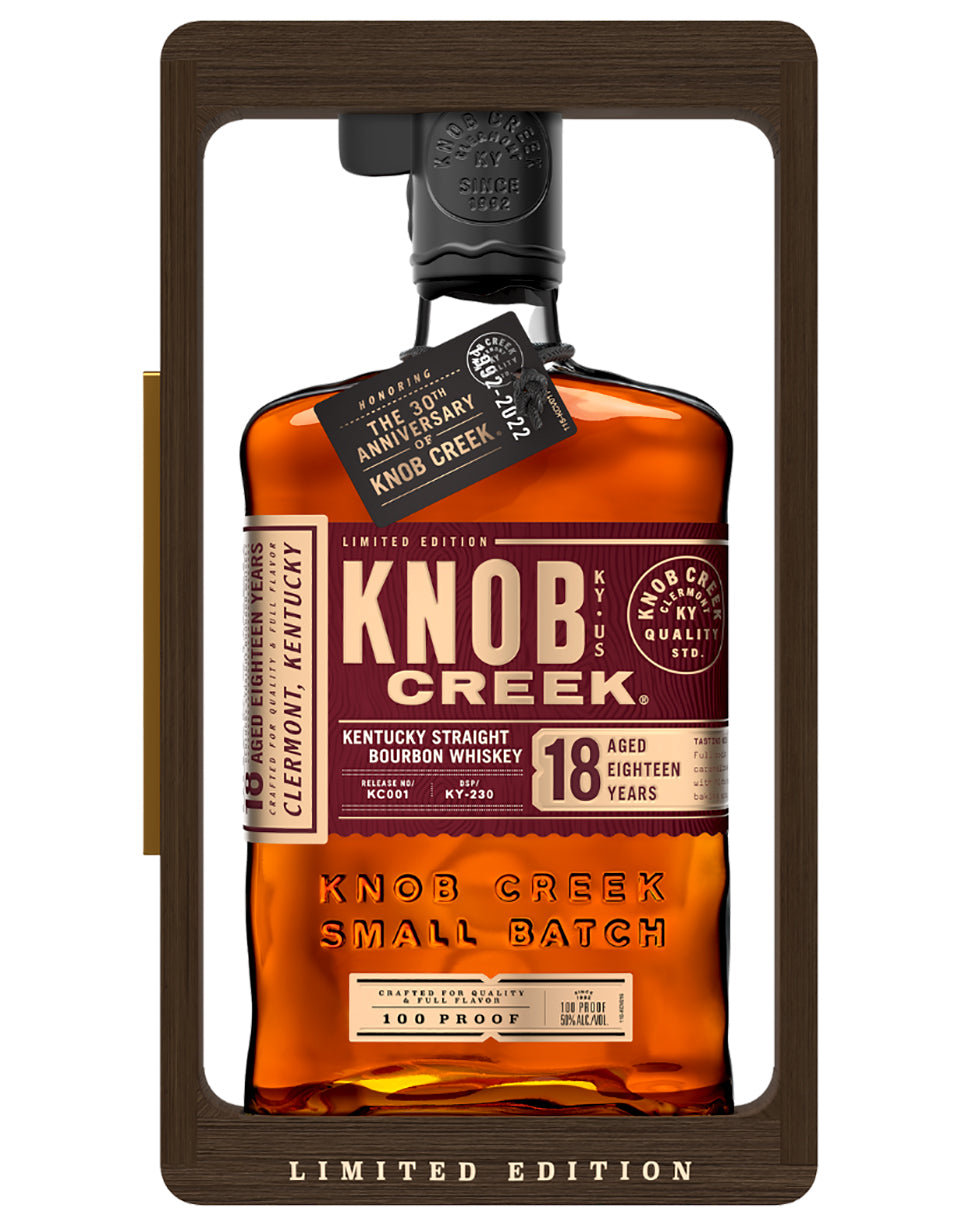 Buy Knob Creek 18 Year Bourbon Whiskey