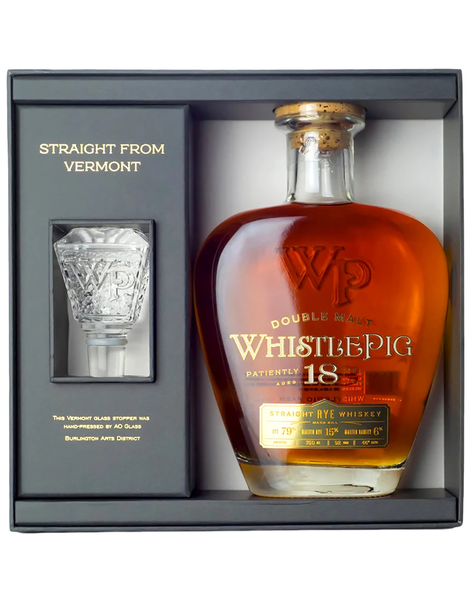 Buy WhistlePig 18 Year Double Malt Aged Rye