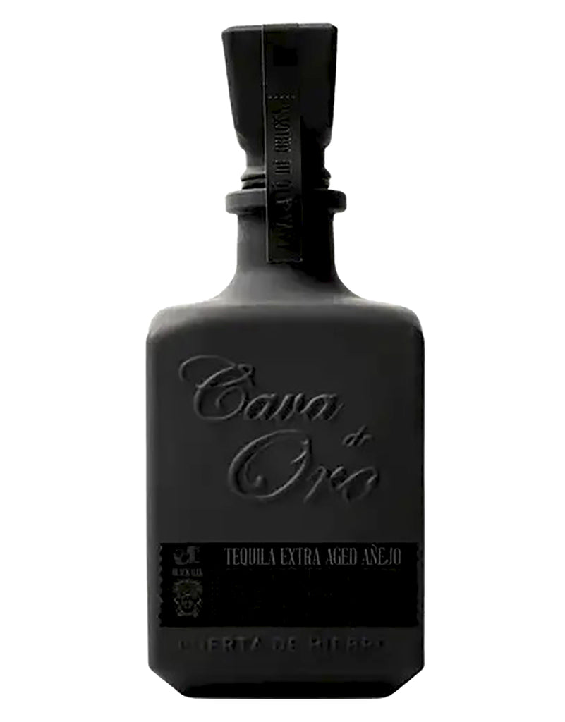 Buy Cava de Oro Black Extra Anejo Tequila
