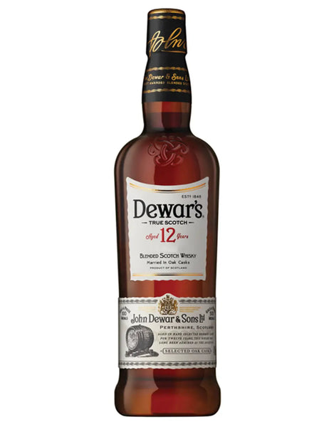 Dewar’s 12years レアラベル　空瓶 dewars-12-year-blended-