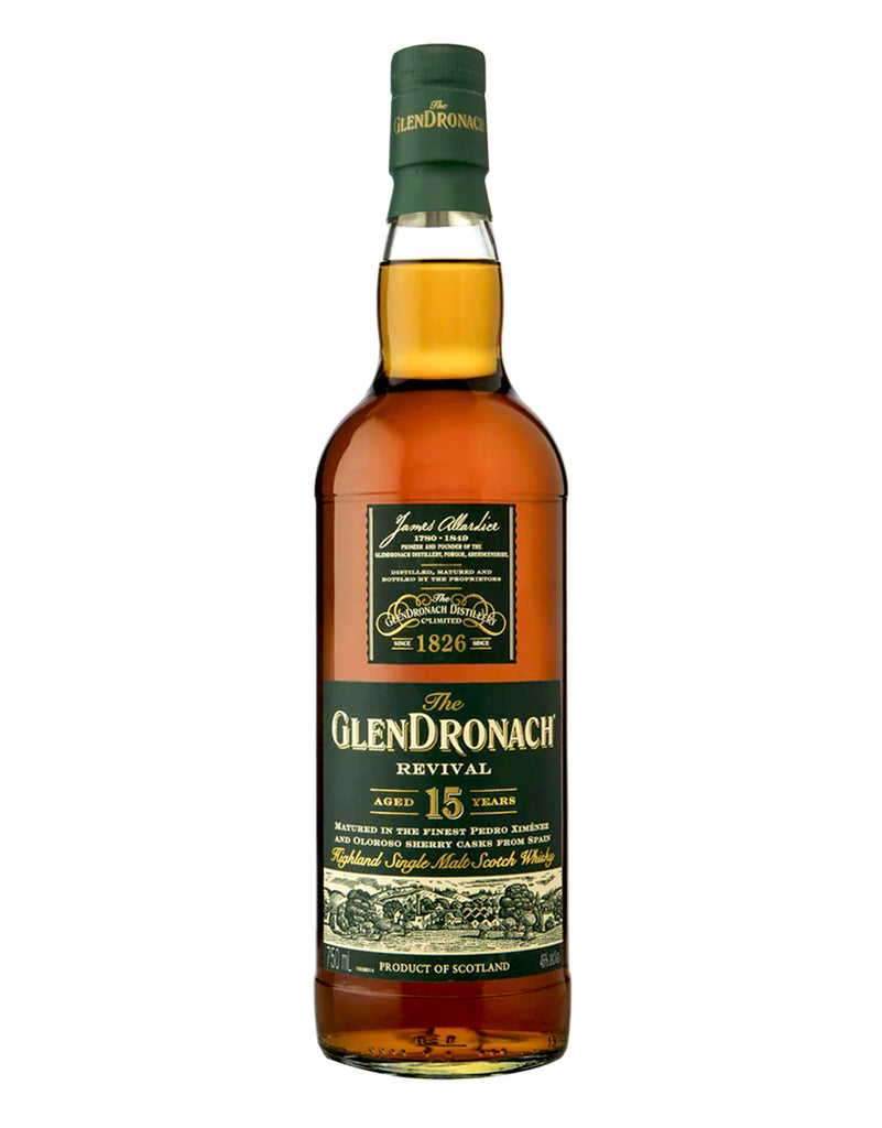 Glendronach Revival Aged 15 Years Scotch