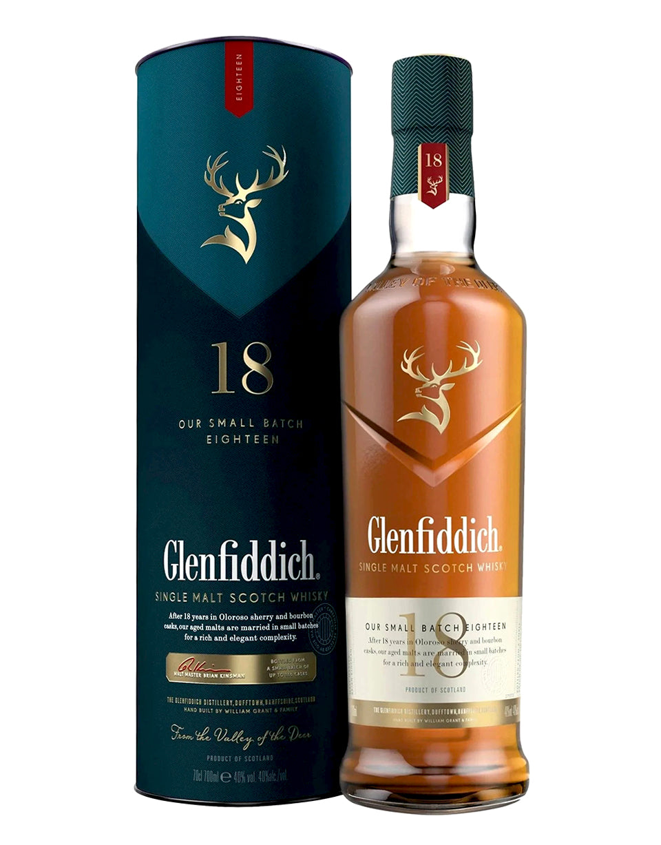 Glenfiddich 18 Year Old Single Malt Whisky