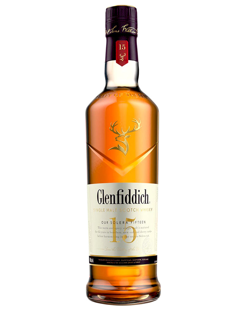 Glenfiddich Single Malt 15 Year Scotch Whisky