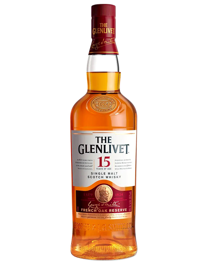 Buy Glenlivet 15 Year French Oak Reserve Single Malt Scotch Whisky