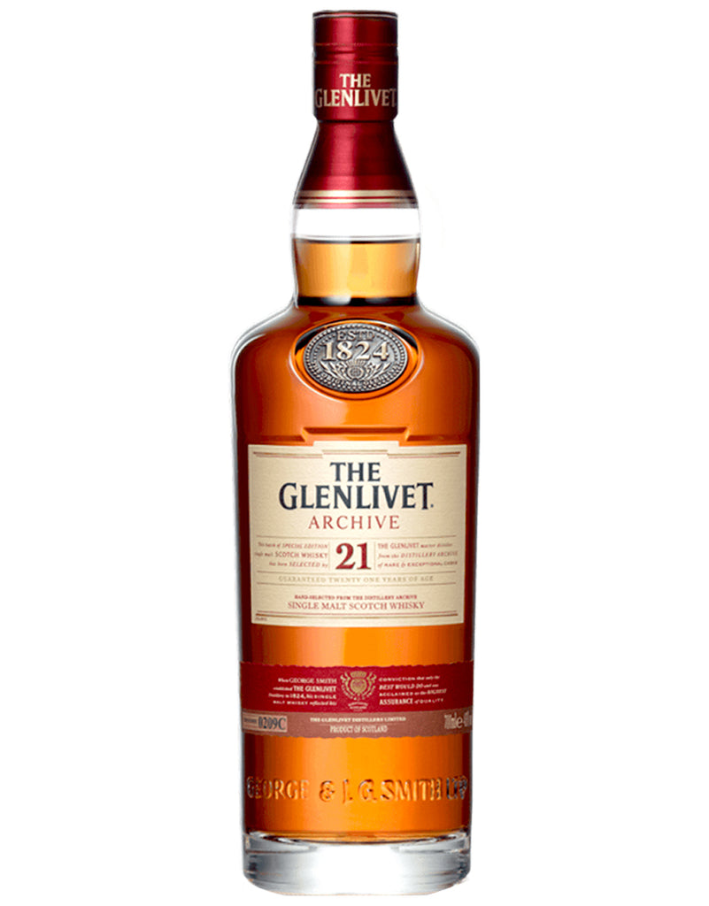 Glenlivet 21 Year Old Archive Scotch