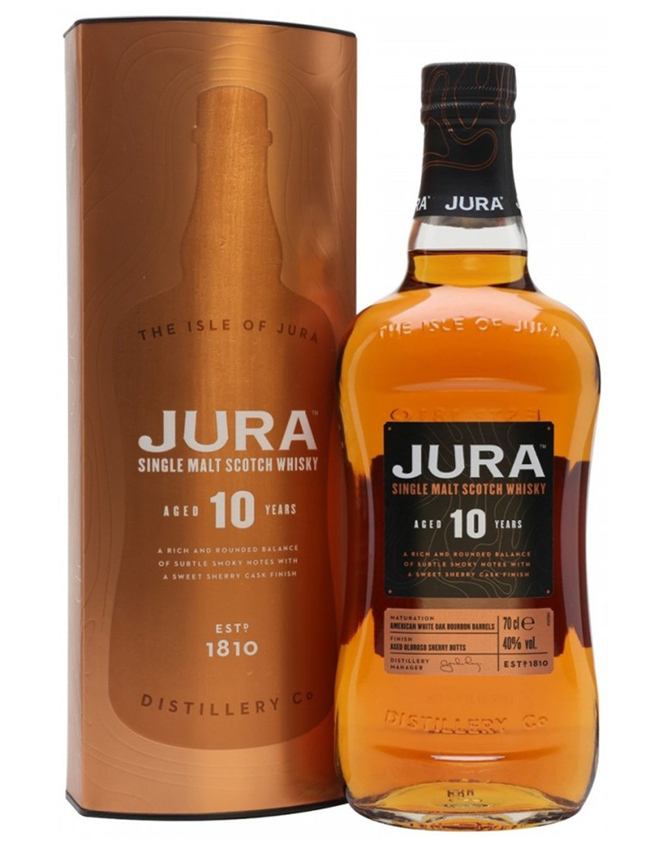 Jura 10 Year Old Single Malt Scotch Whisky