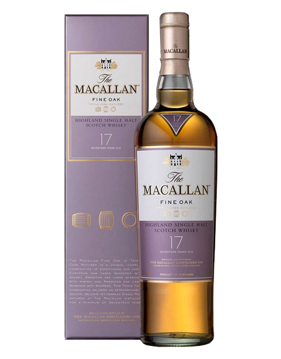 Buy The Macallan Fine Oak 17 Years Old Scotch