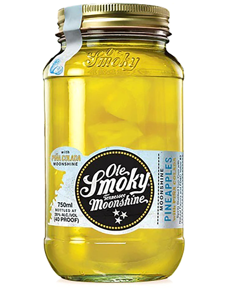 Ole Smoky Moonshine Pineapples With Pina Colada