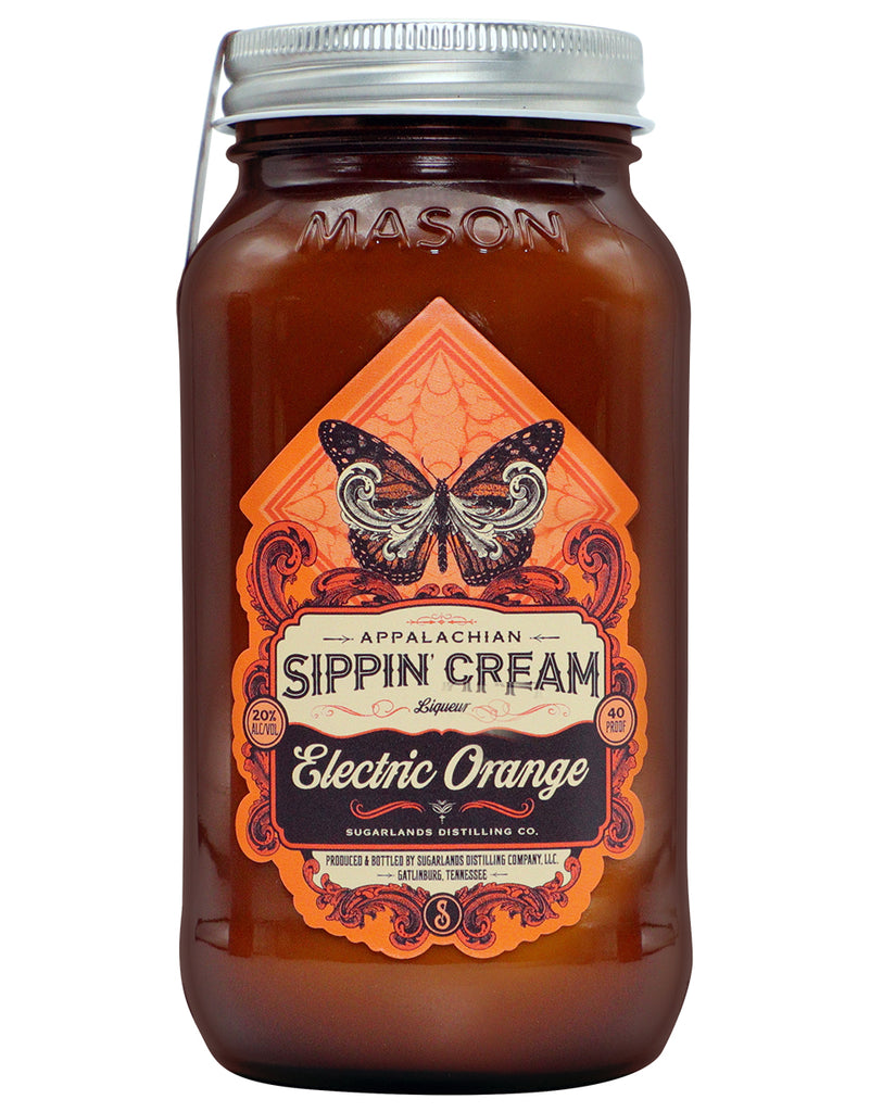 Sugarlands Shine Appalachian Sippin' Cream Electric Orange Moonshine