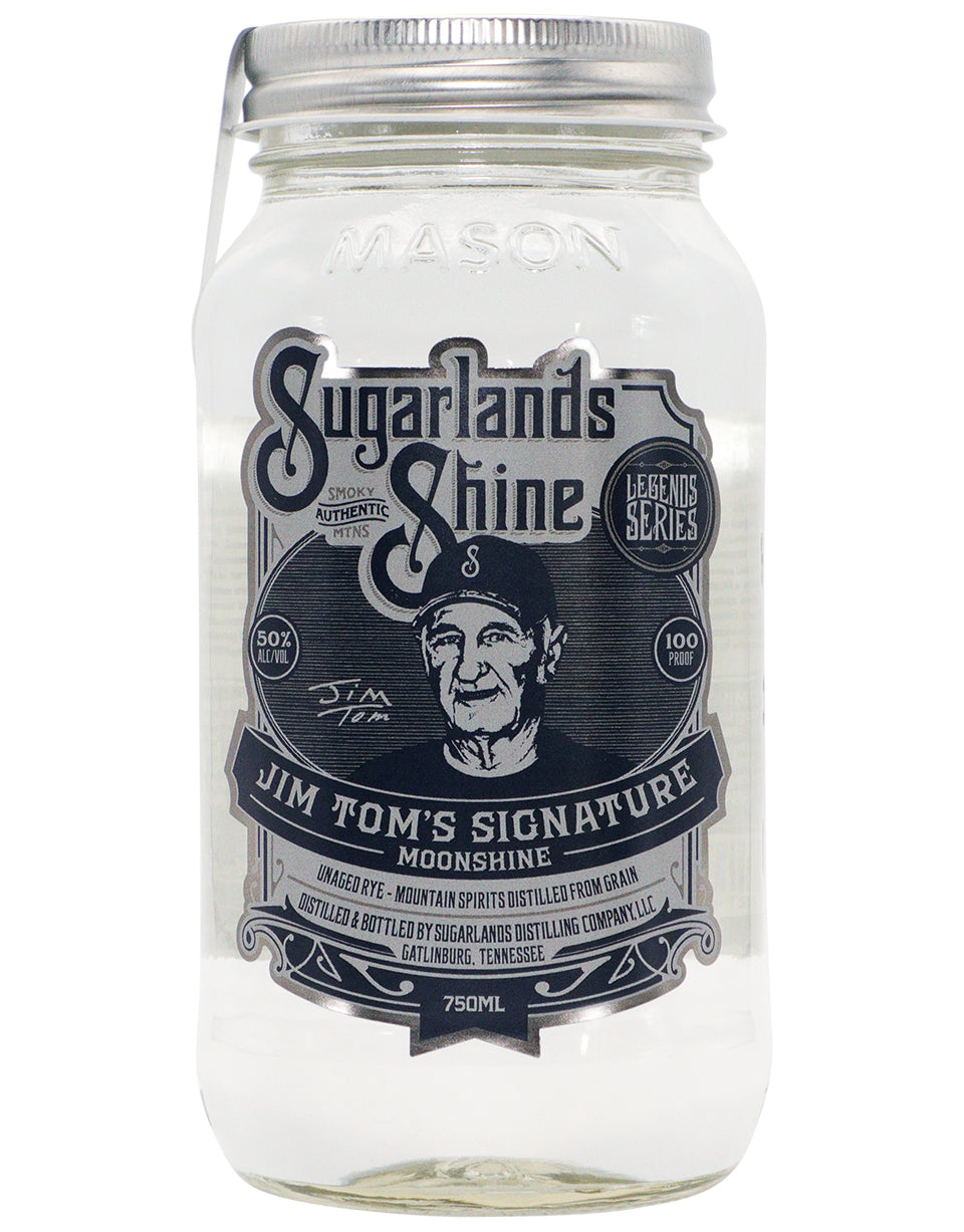 Sugarlands Shine Jim Tom's Signature Unaged Rye Moonshine