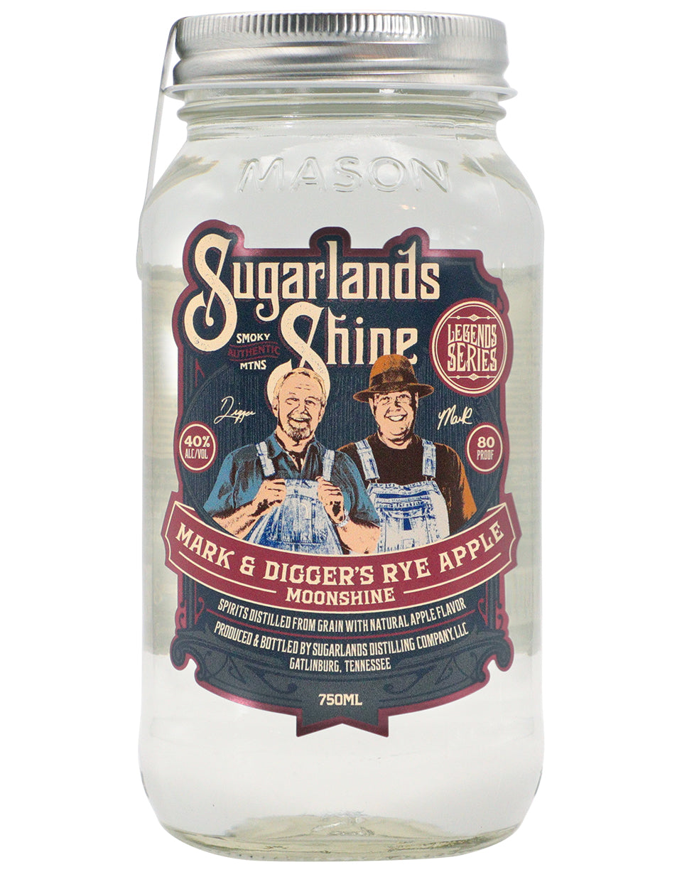 Sugarlands Shine Mark & Digger's Rye Apple Moonshine