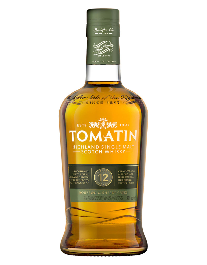 Tomatin 12 Year Old Single Malt Sherry Cask Whisky