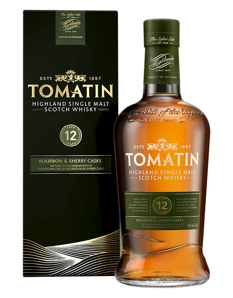 Tomatin 12 Year Old Single Malt Sherry Cask Whisky