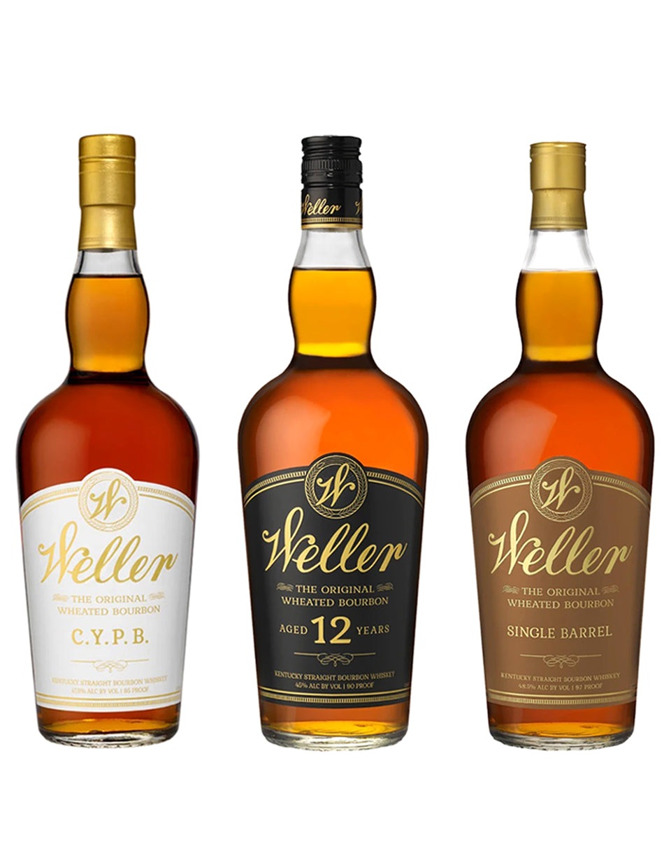 Weller CYPB - Single Barrel - 12 Year Bourbon - 3 Pack Bundle - Craft Spirit Shop