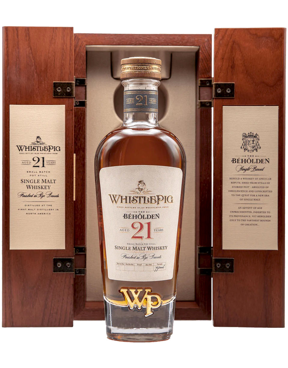 Whistlepig The Béhôlden 21 Year Single Malt Whiskey - Craft Spirit Shop