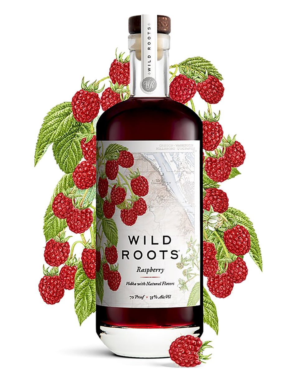 Wild Roots Raspberry Infused Vodka